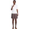 Lands’ End Women’s Short Sleeve Banded Bottom Polo Shirt(White)