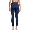 Lands’ End Women’s Silk Interlock Long Underwear Leggings Pants(Deep Sea Navy)