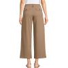 Lands’ End Women’s Soft Polish High Rise Wide Leg Crop Pants(Rich Camel)