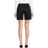 Lands’ End Women’s Sport Knit High Rise Shorts(Black)
