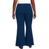 Lands’ End Women’s Starfish High Rise Palazzo Pants(Deep Sea Navy)