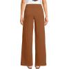 Lands’ End Women’s Starfish High Rise Palazzo Pants(Rich Ginger Brown)