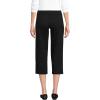 Lands’ End Women’s Starfish Mid Rise Pull-On Crop Pants(Black)