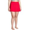 Lands’ End Women’s Swim Skirt Swim Bottoms(Compass Red)