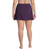 Lands’ End Women’s Swim Skirt Swim Bottoms(Purple)