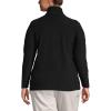Lands’ End Women’s Thermacheck 100 Fleece Jacket(Black)