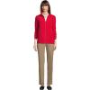 Lands’ End Women’s Thermacheck 100 Fleece Jacket(Rich Red)