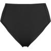 Lands’ End Women’s Tugless Quickdry High Waisted High Leg Bikini Bottoms(Black)