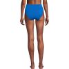 Lands’ End Women’s Tugless Quickdry High Waisted High Leg Bikini Bottoms(Bright Cobalt Blue)
