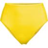 Lands’ End Women’s Tugless Quickdry High Waisted High Leg Bikini Bottoms(Vivid Lemon)