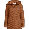 Lands’ End Women’s Ultralight Packable Down Jacket(Rich Ginger Brown)