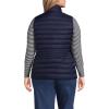Lands’ End Women’s Wanderweight Packable Ultralight Down Vest(Deep Sea Navy)