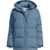 Lands’ End Women’s Wide Channel 600 Down Puffer Jacket(Soft Peacock)