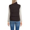 Lands’ End Women’s Wide Channel 600 Down Puffer Vest(Rich Brown)