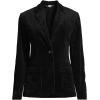 Lands’ End Women’s Wide Wale Corduroy Blazer(Black)