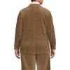 Lands’ End Women’s Wide Wale Corduroy Blazer(Dark Toffee)