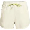 Lands’ End Women’s Woven Packable 3″ Dolphin Hem Swim Cover-up Shorts(Egret White)