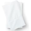 Lands’ End 700 Solid Pillowcases Pale Flax King(White)