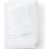 Lands’ End 700 Solid Sheet Set Ivory Twin(White)