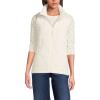 Lands’ End FeatherFree Insulated Vest(Ivory)