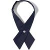 Lands’ End Girls Cross Tie(Classic Navy)