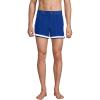 Lands’ End Men’s 5″ Quick Dry Striped Pull on Board Short(Brilliant Cobalt)