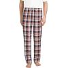 Lands’ End Men’s Flannel Pajama Pants(Navy/Bourbon Plaid)