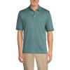 Lands’ End Men’s Short Sleeve American-Grown Supima Cotton Polo Shirt(Tourmaline)