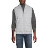 Lands’ End Men’s Sweater Hybrid Vest(Light Mist)