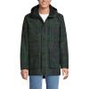 Lands’ End Men’s Waterproof Squall Parka(Deep Forest Blackwatch Plaid)