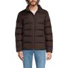 Lands’ End Men’s Wide Channel 600 Down Puffer Jacket(Rich Coffee)