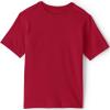 Lands’ End School Uniform Boys Short Sleeve Essential T-Shirt(Red)
