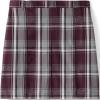 Plaid Burgundy/Gray