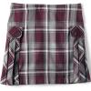 Plaid Burgundy/Gray