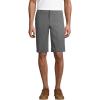 Lands’ End School Uniform Young Men’s Plain Front Blend Chino Shorts(Arctic Gray)