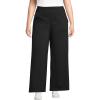 Lands’ End Women’s Active Hi Impact High Rise Wide Leg Pants(Black)