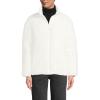 Lands’ End Women’s Insulated Wide Channel Commuter Jacket(Eggshell White)