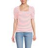 Ivory/Berry Breton Stripes
