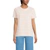 Ivory/Peach Breton Stripe