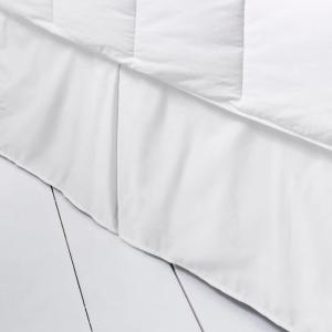 Lands’ End 400 NI Bedskirt Ivory Twin(White)