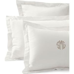 Lands’ End 400 NI Sham White Standard(Ivory)