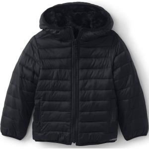 Lands’ End Big Kids Reversible Jacket(Black)