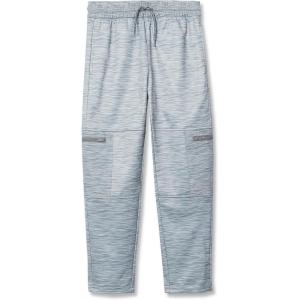 Lands’ End Boys Basic Iron Knee Fleece Jogger(Cocoon/Black)