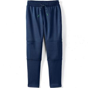 Lands’ End Boys Basic Iron Knee Fleece Jogger(Deep Sea Navy)