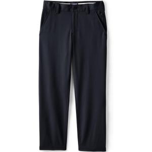 Lands’ End Boys Iron Knee Active Chino Pants(Black)