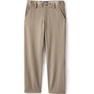 Lands’ End Boys Iron Knee Active Chino Pants(Khaki)