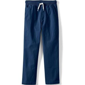 Lands’ End Boys Iron Knee Pull On Pants(Deep Sea Navy)