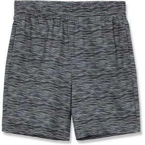 Lands’ End Boys Pattern Active Shorts(Black Space Dye)