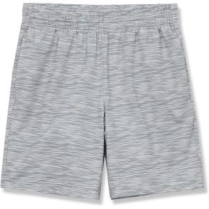 Lands’ End Boys Pattern Active Shorts(Gray Space Dye)