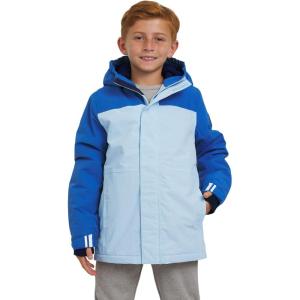 Lands’ End Boys’ Squall Waterproof Fleece Lined Insulated Jacket(Sky Blue)